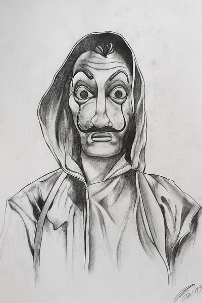 Original Artwork - The Dali Mask