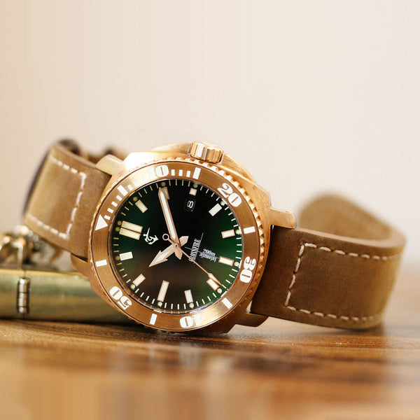 Bronze Crossfire - Green-Black Gradient