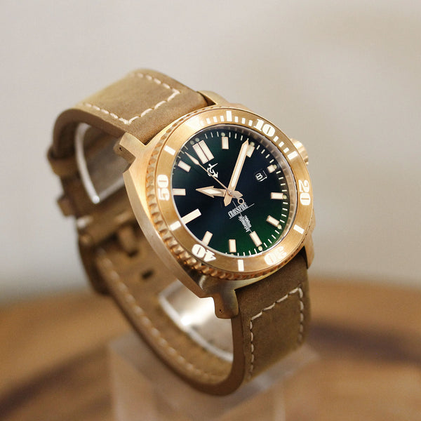 Bronze Crossfire - Green-Black Gradient