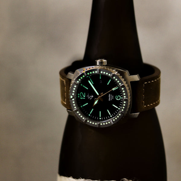 Crossfire - Black Dial PAM style