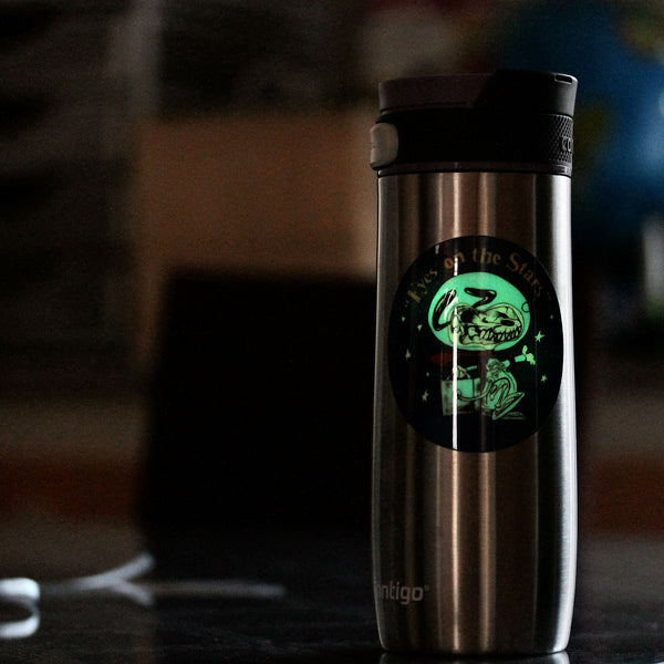 Original Design Decal - Snoopy Skull in Space