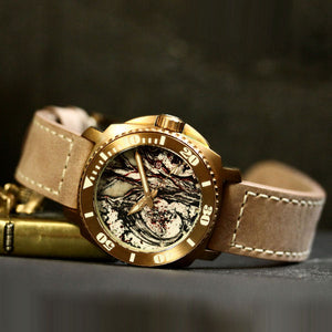 Bronze Blood & Thunder - Mythosaur Graphic Dial
