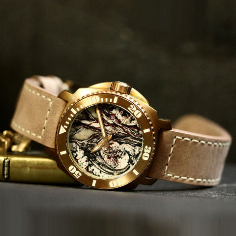 Bronze Blood & Thunder - Mythosaur Graphic Dial