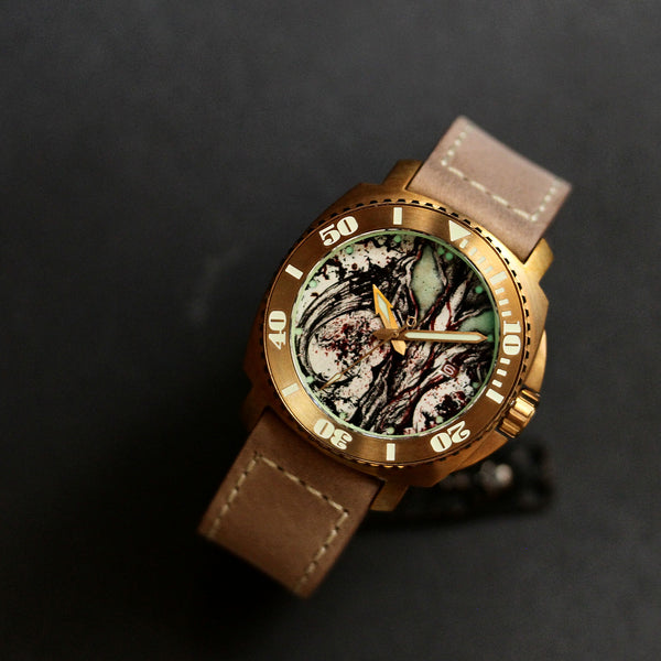 Bronze Blood & Thunder - Mythosaur Graphic Dial