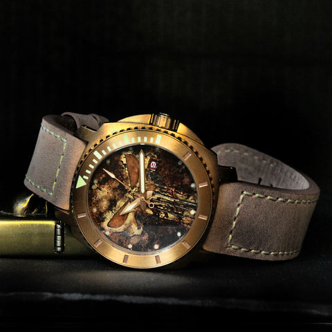Bronze Blood & Thunder - Punisher Skull Dial