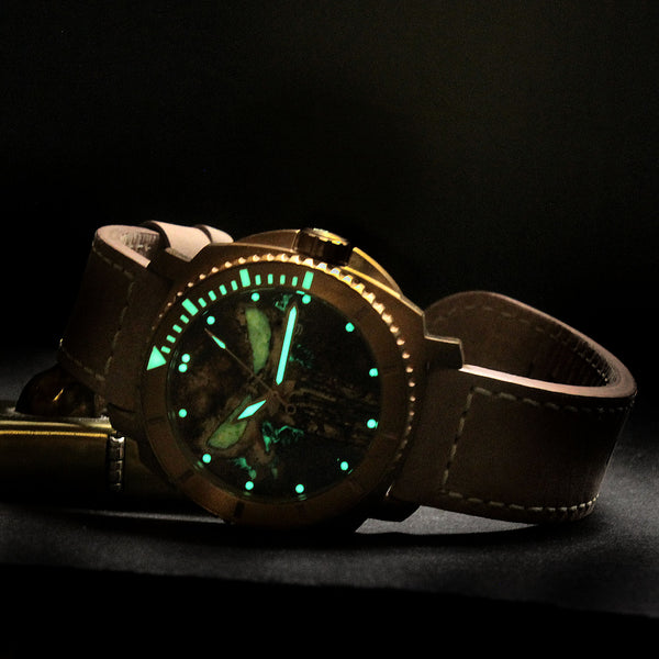 Bronze Blood & Thunder - Punisher Skull Dial