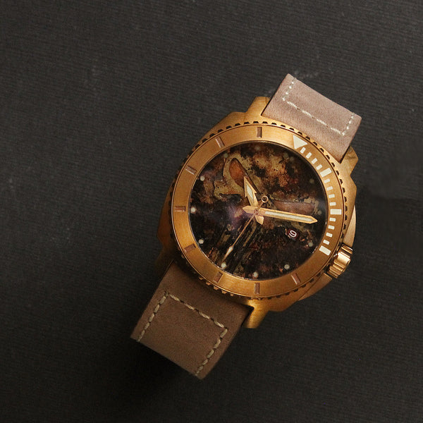 Bronze Blood & Thunder - Punisher Skull Dial