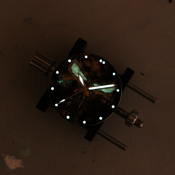 Bronze Blood & Thunder - Punisher Skull Dial