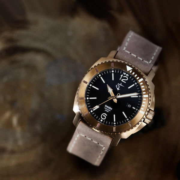 Bronze Crossfire - Black Sandwich Dial