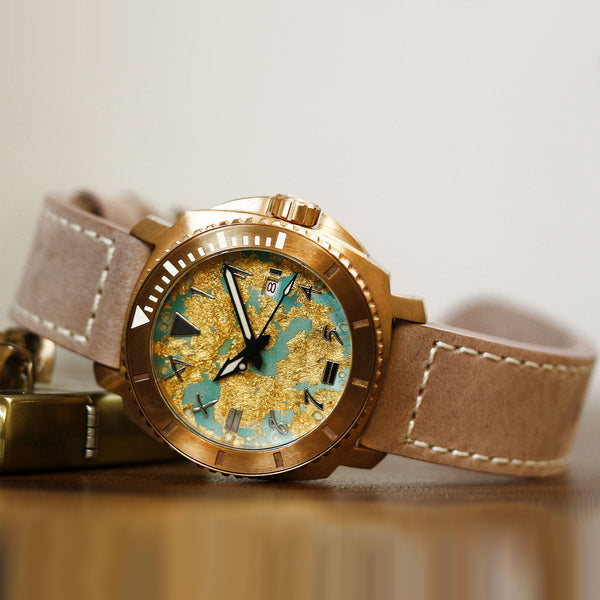 Bronze Blood & Thunder - Blue & Gold