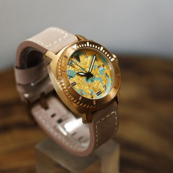 Bronze Blood & Thunder - Blue & Gold