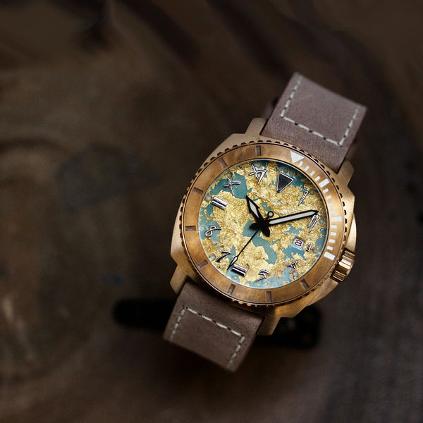 Bronze Blood & Thunder - Blue & Gold