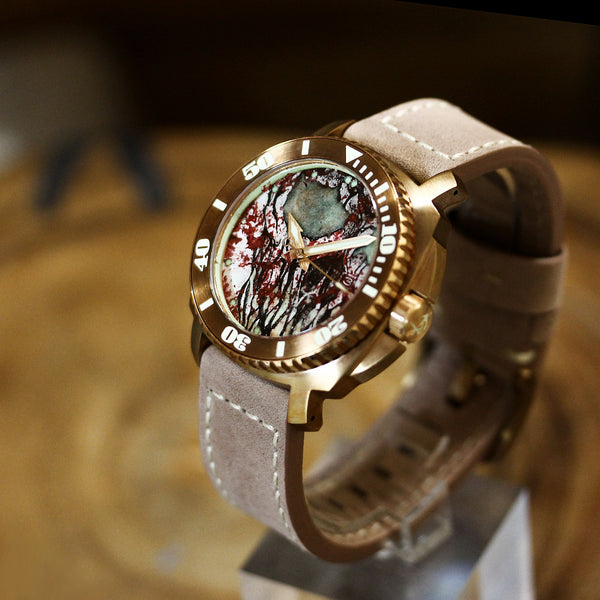 Bronze Blood & Thunder - Custom Skull Graphic