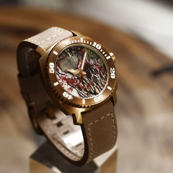 Bronze Blood & Thunder - Custom Skull Graphic