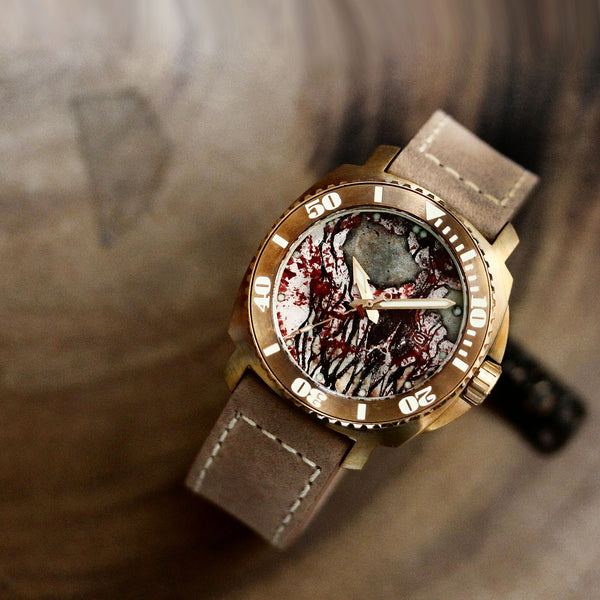 Bronze Blood & Thunder - Custom Skull Graphic