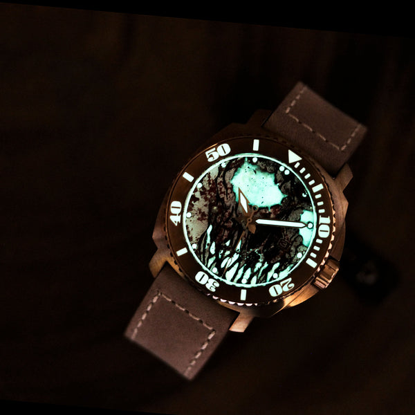 Bronze Blood & Thunder - Custom Skull Graphic