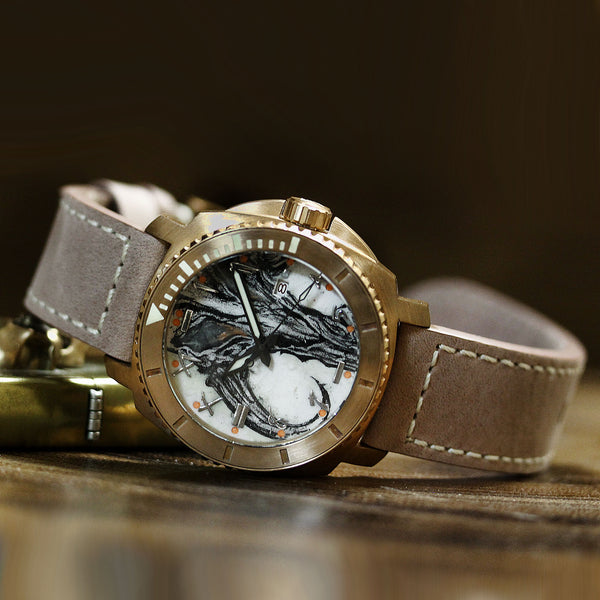 Bronze Blood & Thunder - Mythosaur Skull Dial