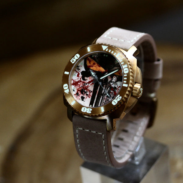Bronze Blood & Thunder - Custom Skull Graphic