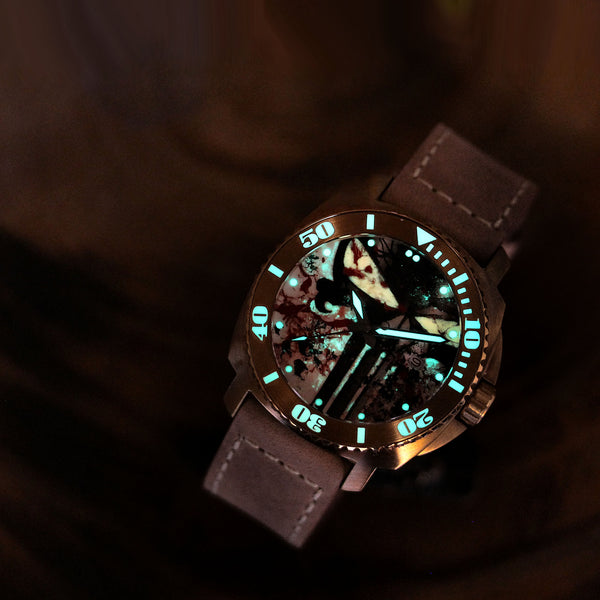 Bronze Blood & Thunder - Custom Skull Graphic