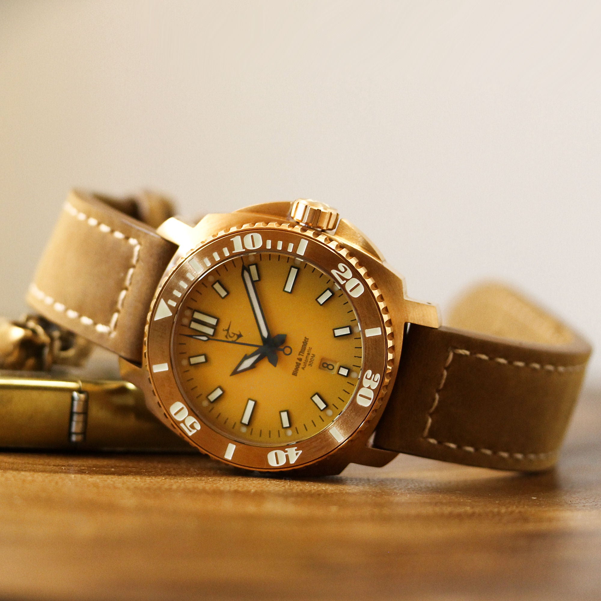 Bronze Blood & Thunder - Yellow Dial