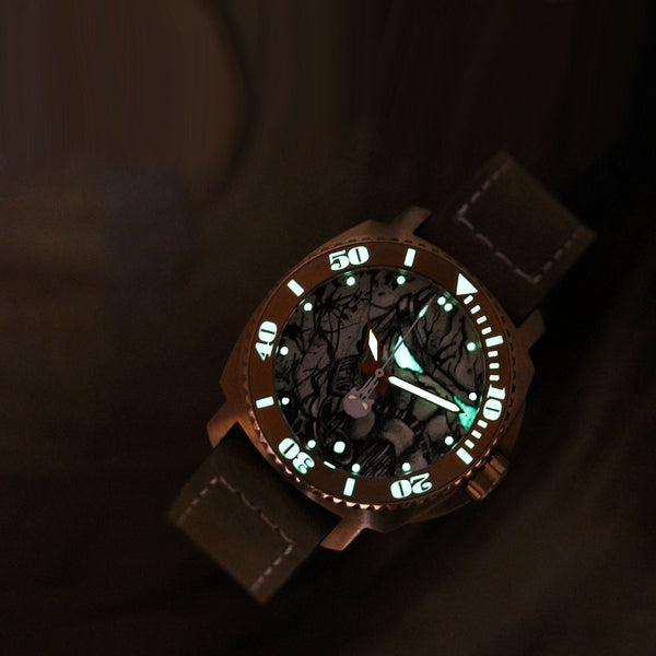 Bronze Blood & Thunder - Stormtrooper Graphic Dial