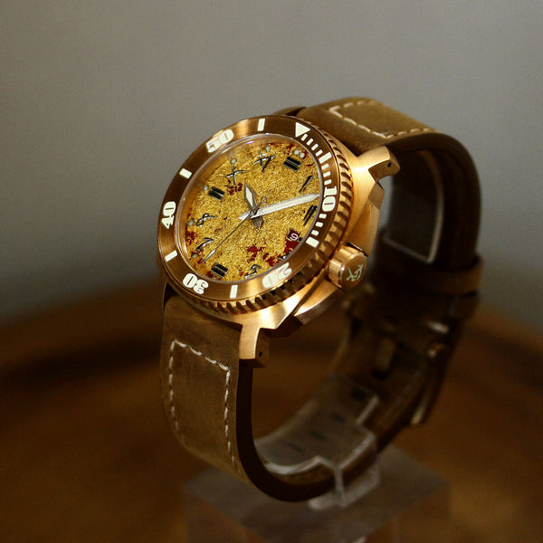 Bronze Blood & Thunder - Red Gold California Dial