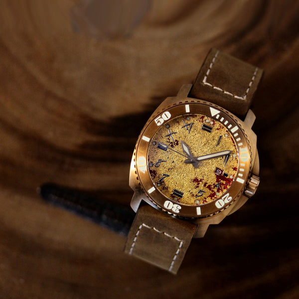 Bronze Blood & Thunder - Red Gold California Dial