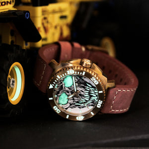 Bronze Blood & Thunder - Blood Skull Dial